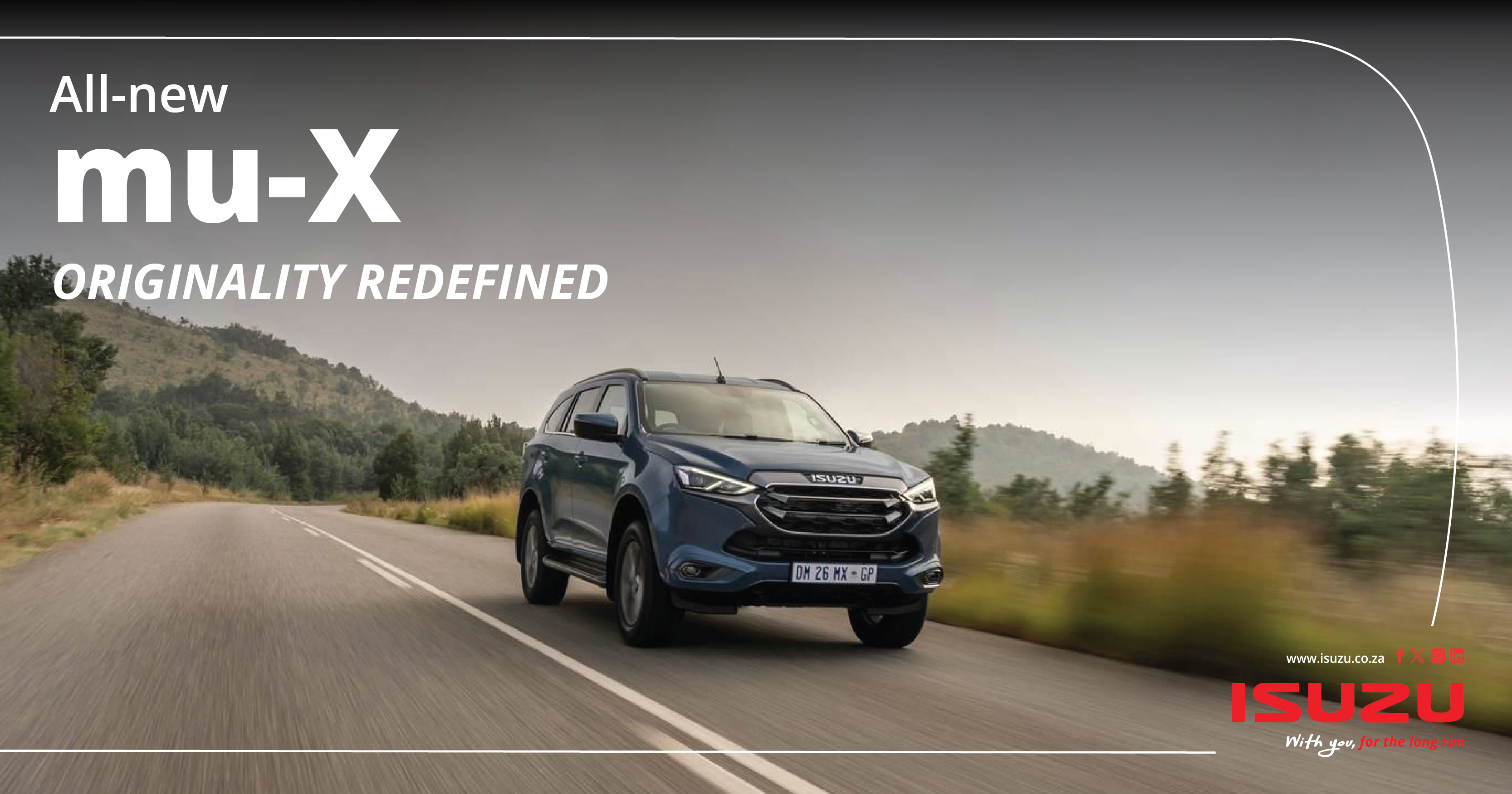 All-new MU-X originality redefined | ISUZU