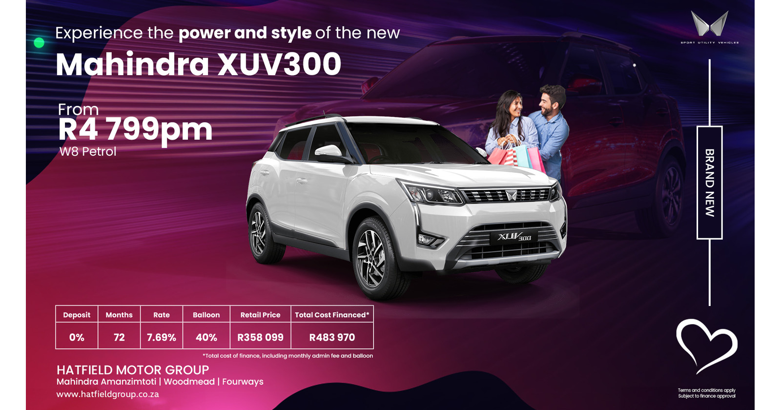 Experience the power and style of the new MAHINDRA XUV300 | Hatfield Motor Group