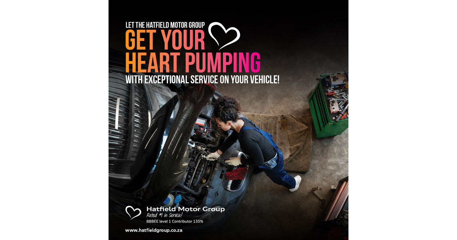 Let Hatfield Motor Group get your heart pumping with service on your vehicle | Hatfield Motor Group