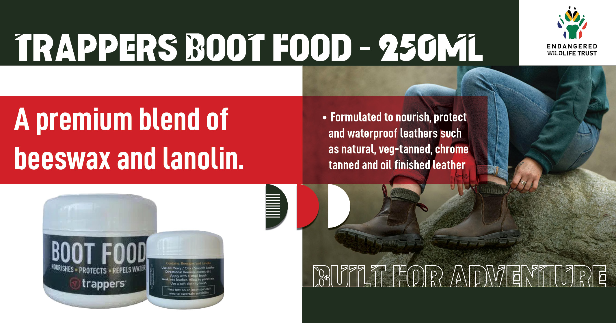 Trappers Boot Food - 250ml | Trappers