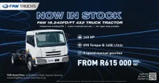 NOW IN STOCK! | FAW 16.240FD/FT 4X2 TRUCK TRACTOR | FAW Trucks