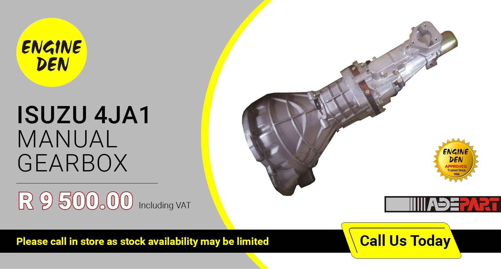 Isuzu 4JA1 manual gearbox | Engine Den