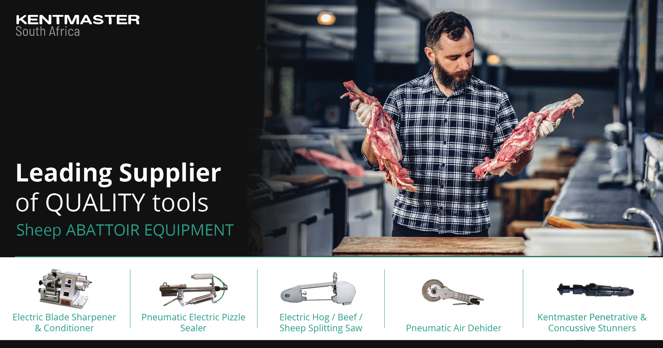 Leading supplier of Quality tools | Sheep abattoir equipment | Kentmaster