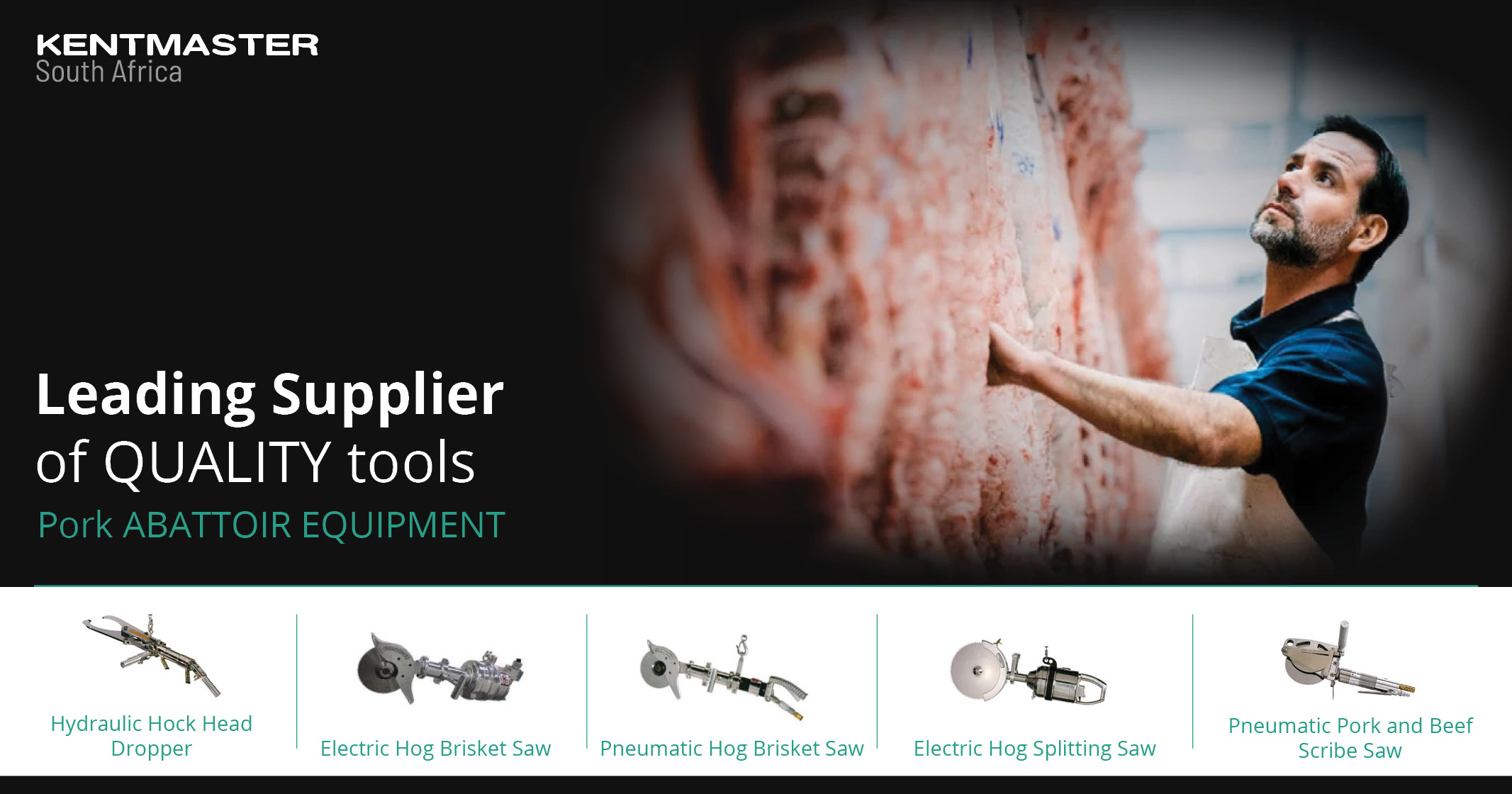 Leading supplier is quality tools | Pork abattoir equipment | Kentmaster