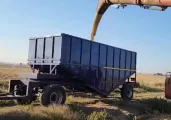 Twin Trailers 18-ton graan wa | Agrimar