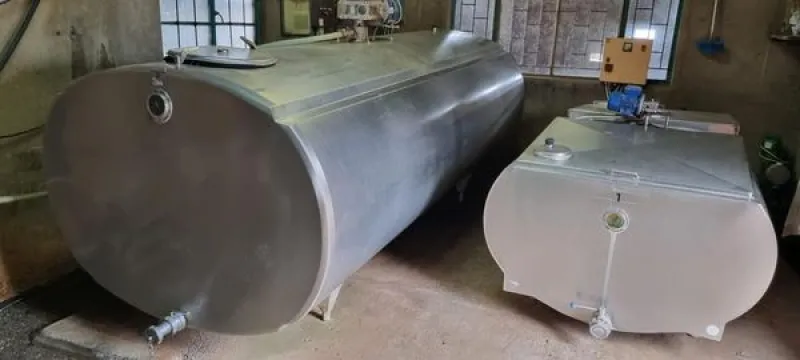 Milkrite melk / 4000L Delaval / 1500L Milkrite tenk | Agrimar