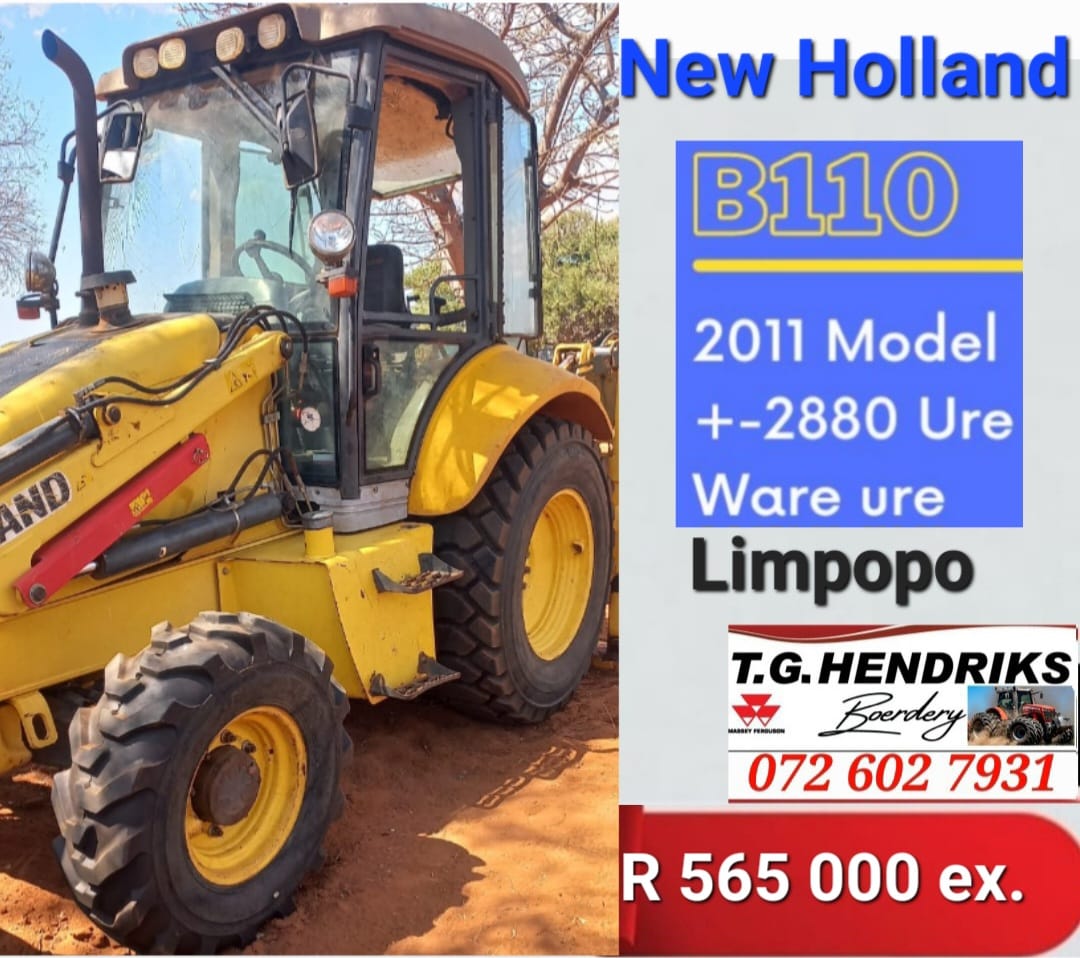 New Holland B110 | T.G Hendriks boerdery