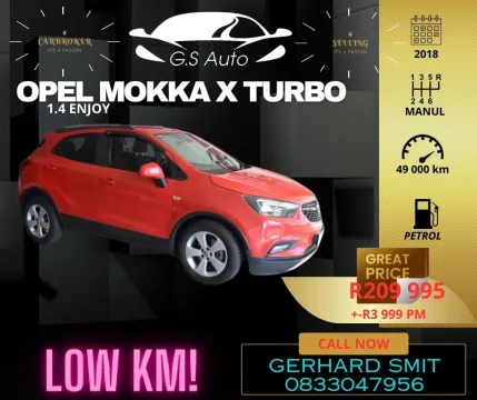 Opel Mokka X 1.4 Turbo Enjoy  | G.S AUTO