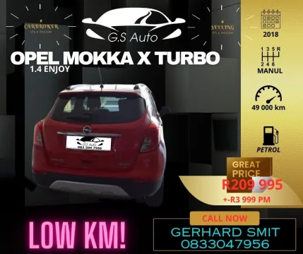 Opel Mokka X 1.4 Turbo Enjoy  | G.S AUTO