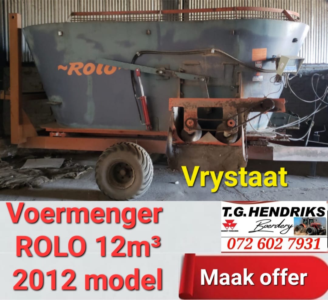 Voermenger ROLO 12m³ | T.G Hendriks boerdery