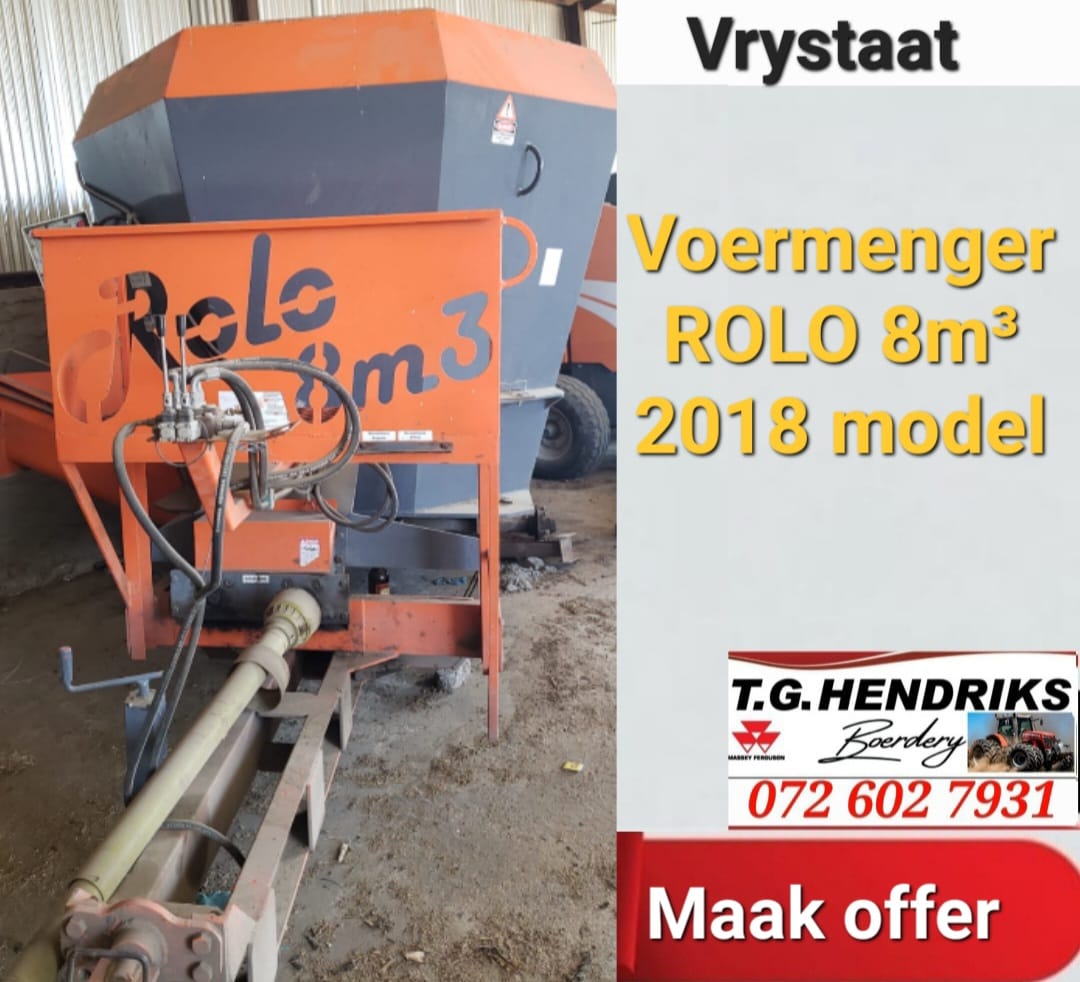Voermenger ROLO 8m³ | T.G Hendriks boerdery