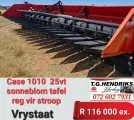 Case 1010 25 vt sonneblom tafel | T.G Hendriks boerdery