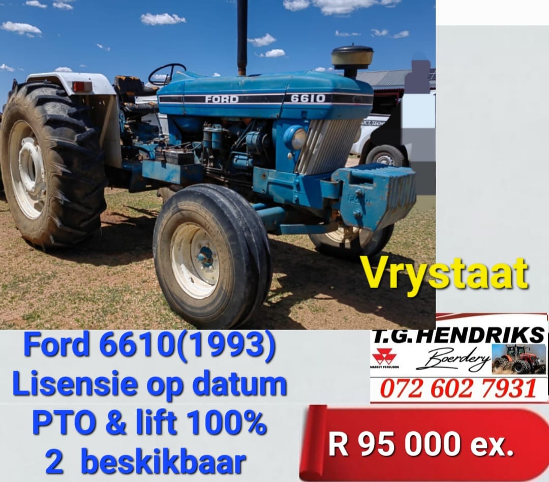 Ford 6610 1993 | T.G Hendriks boerdery