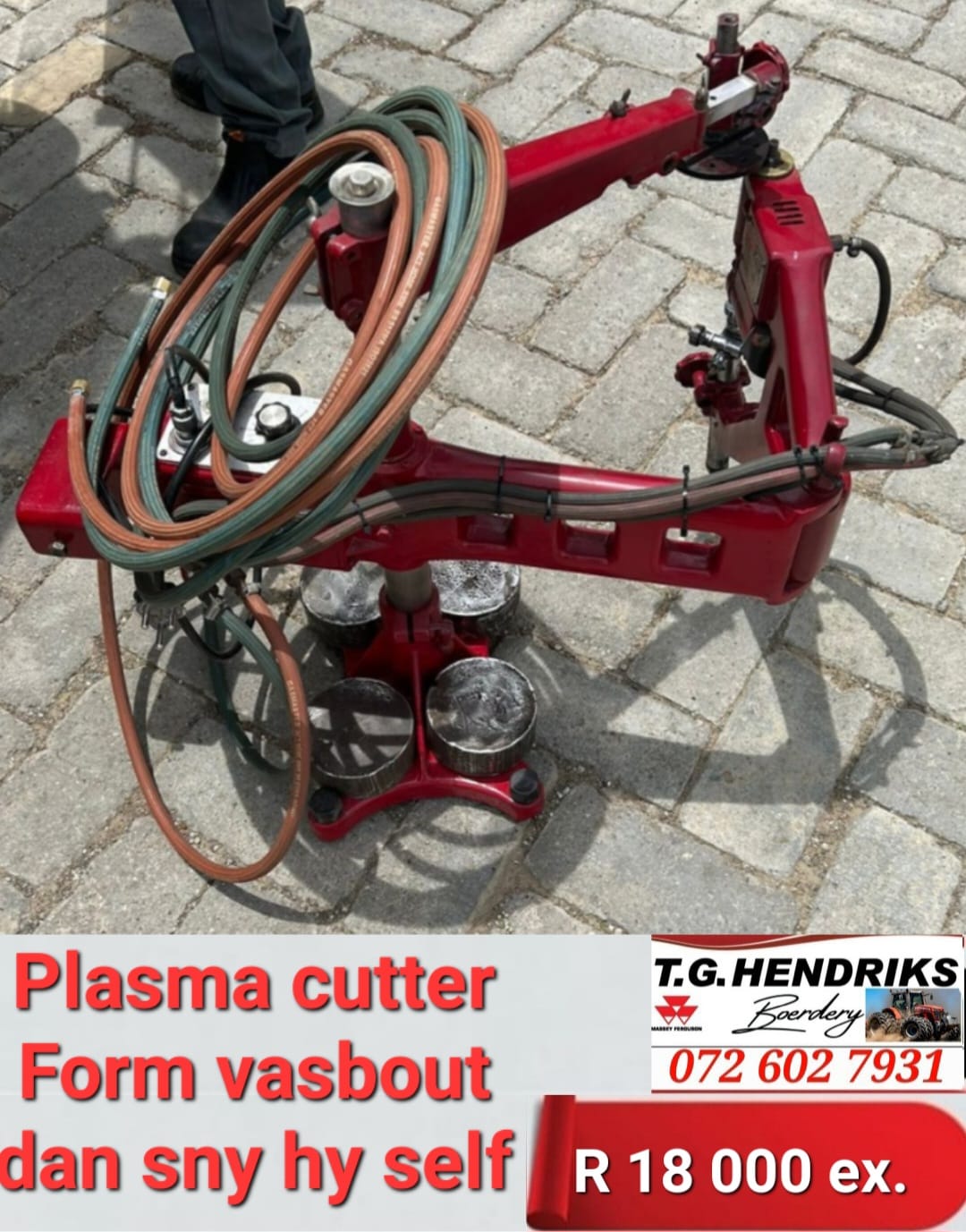 Plasma cutter | T.G Hendriks boerdery