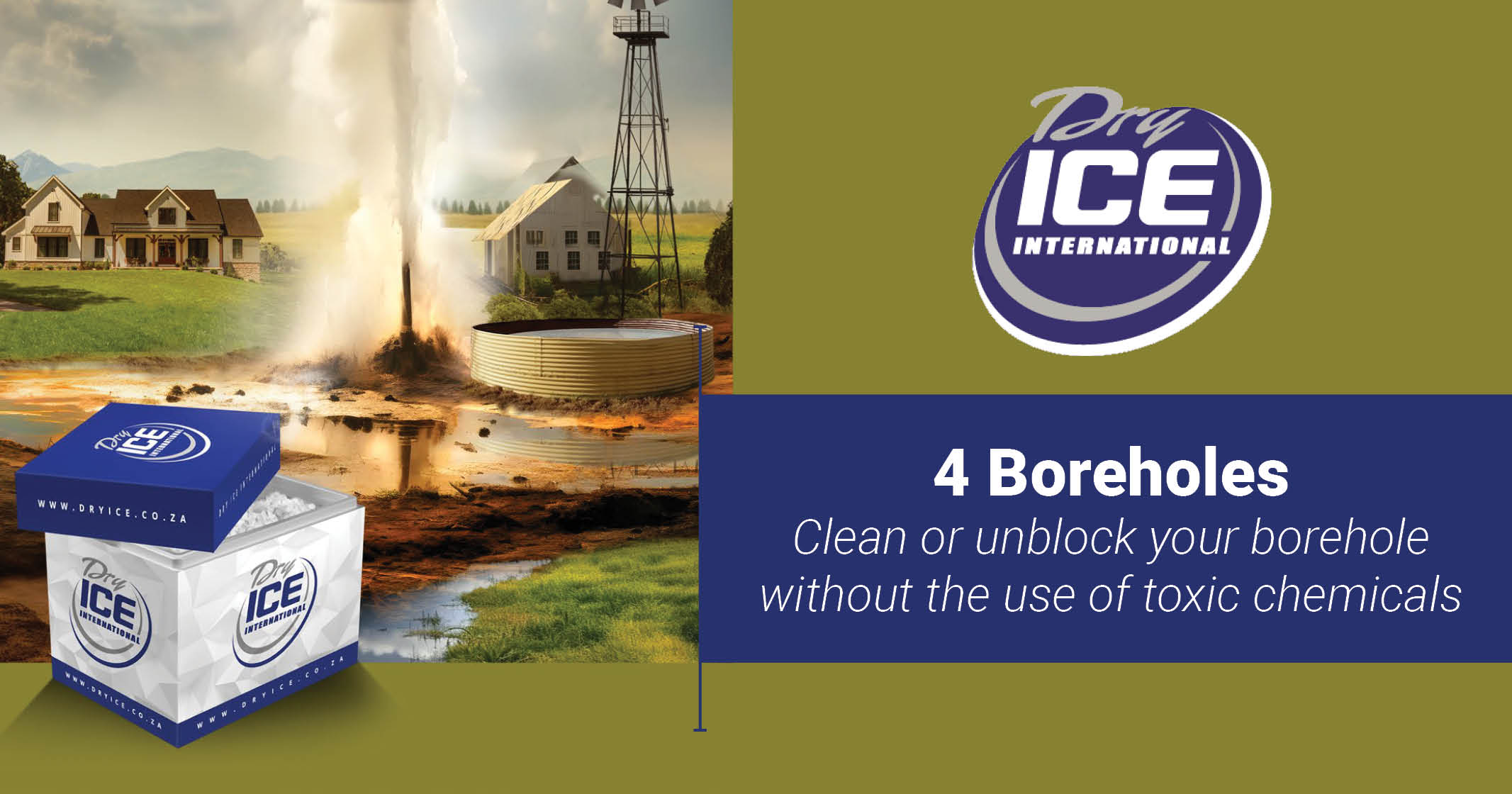 Dry Ice 4 Boreholes | Dry Ice International