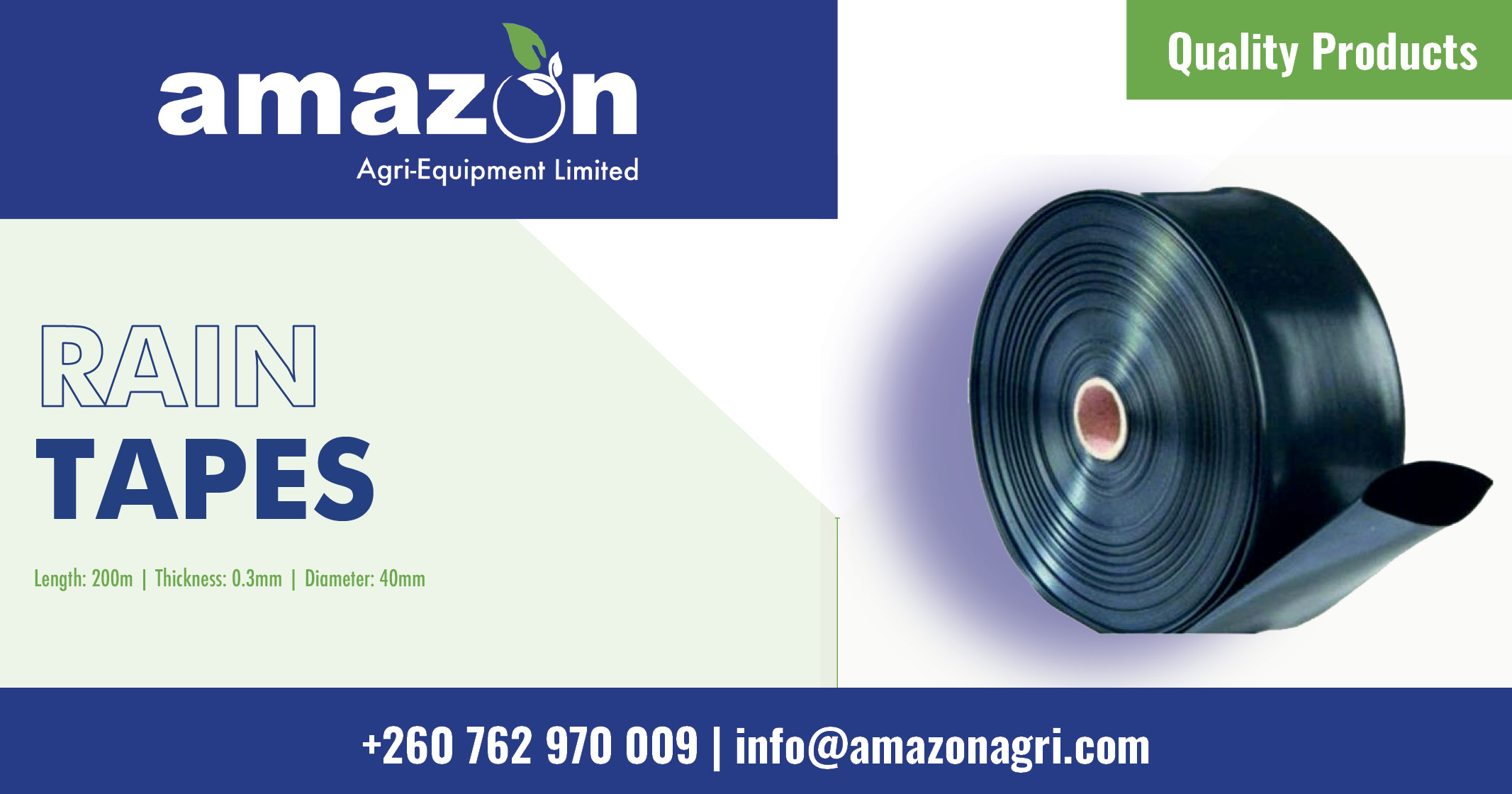 Rain Tapes | Quality Products | Amazon Agri-equipment