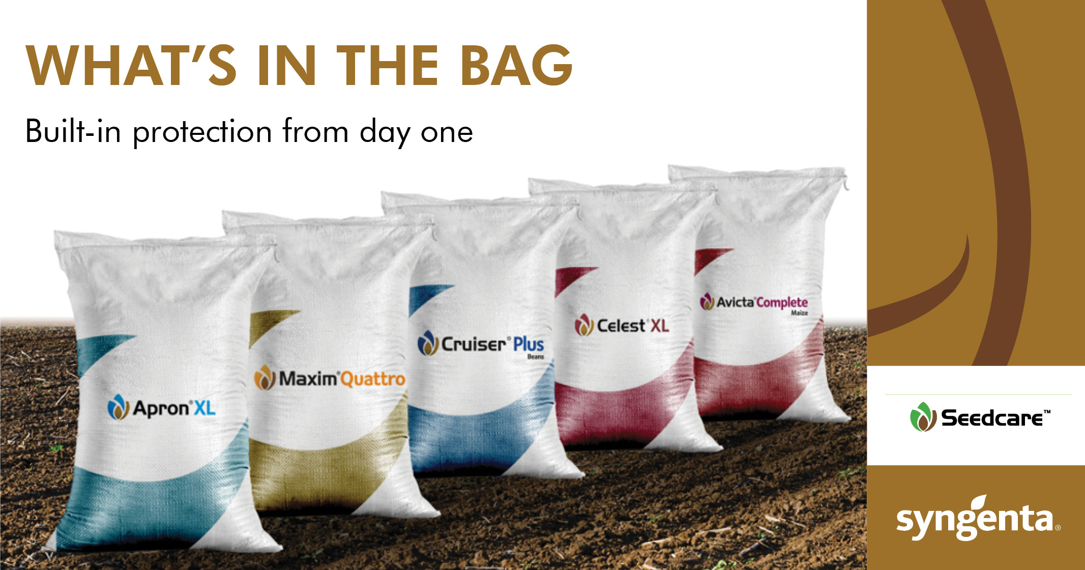 What's in the bag? | Built-in protection from day one | Syngenta Seedcare