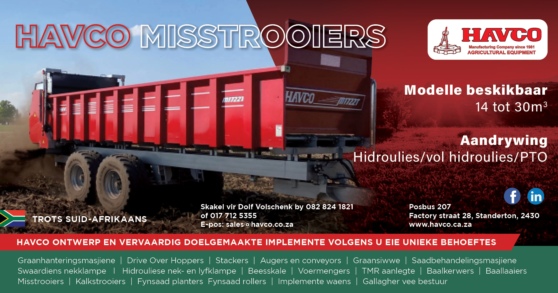 Havco Misstrooiers | Havco