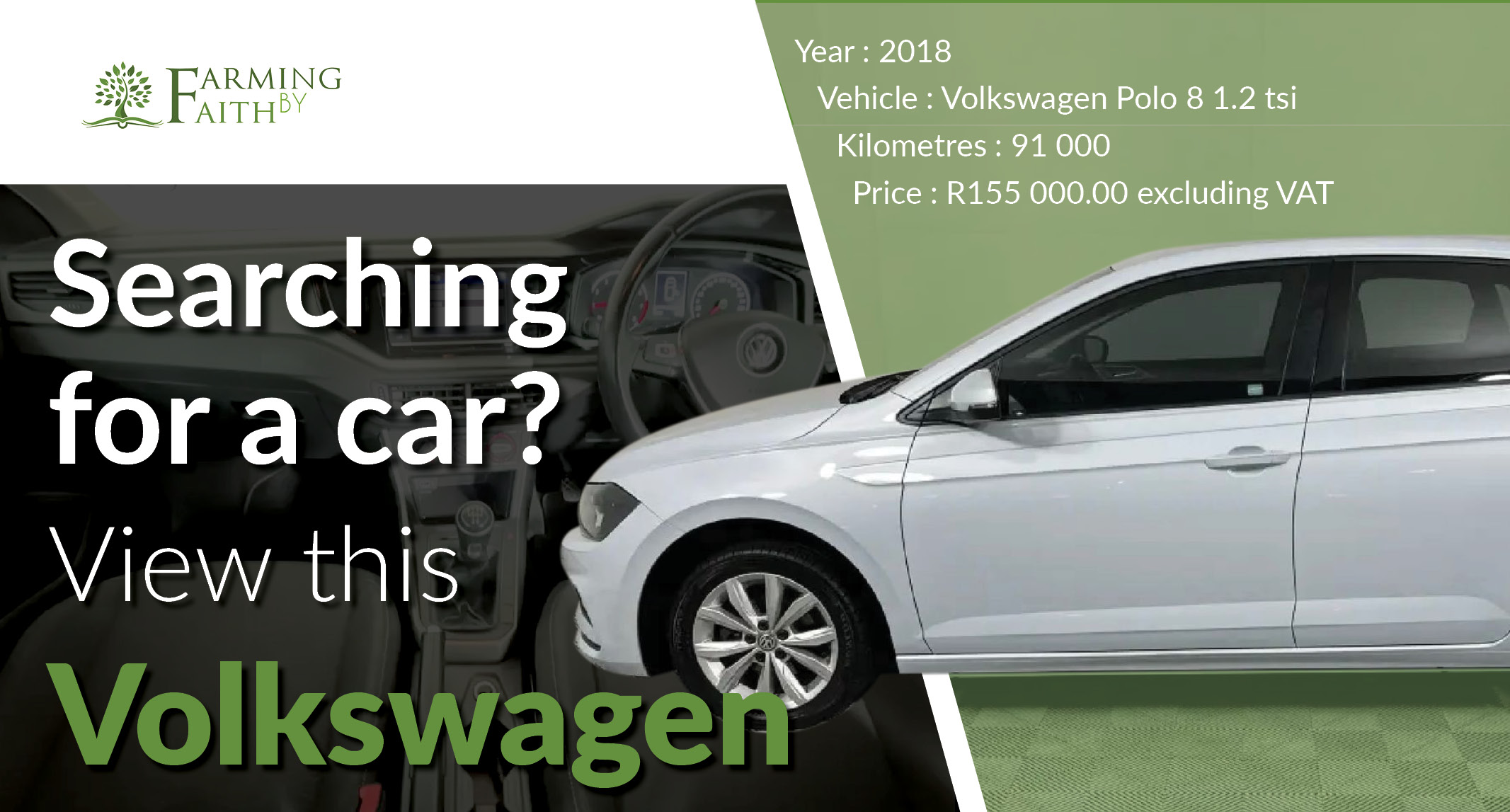 Volkswagen Polo 8 1.2 tsi | Farming By Faith