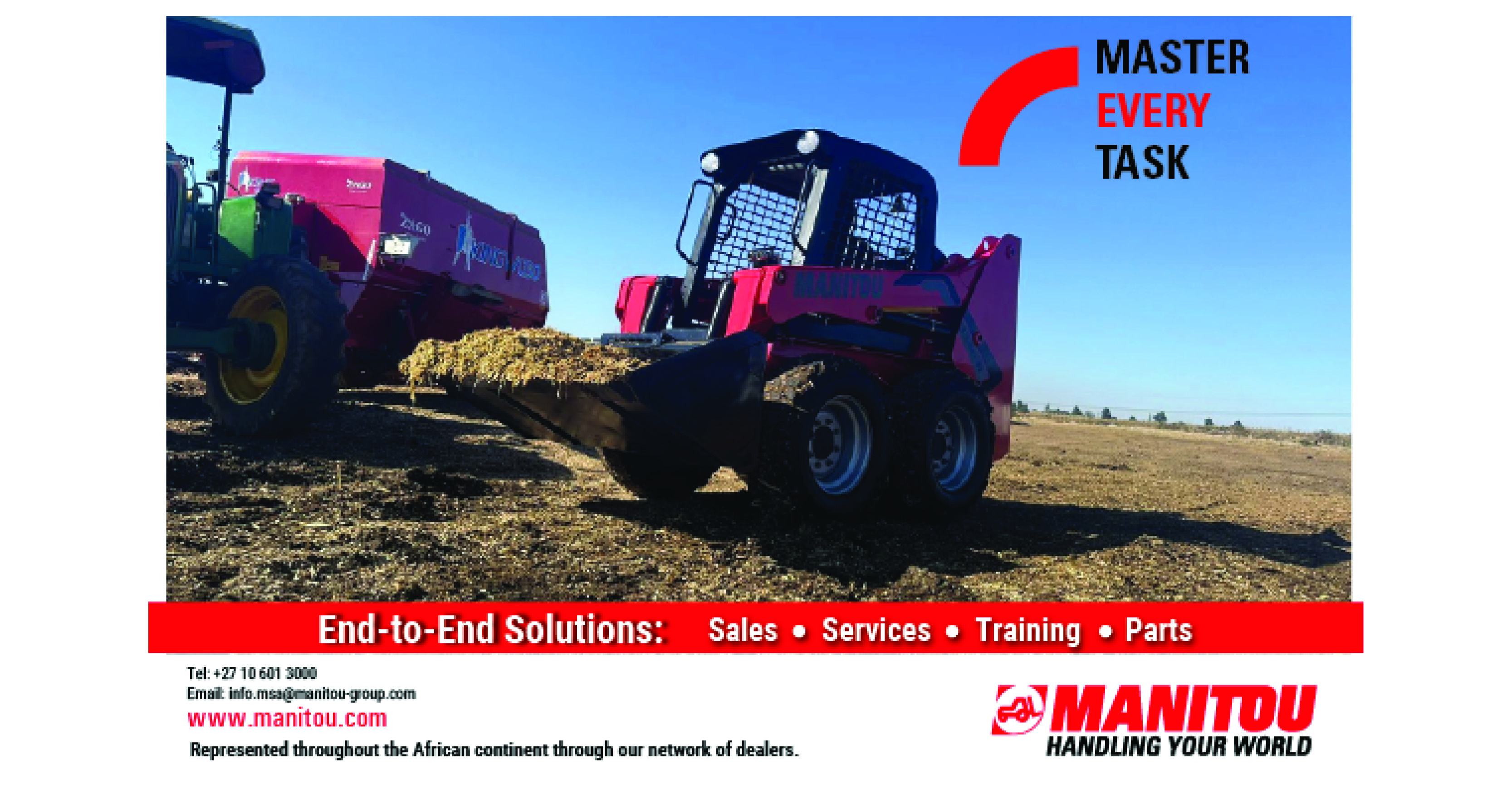 Level Up Your Farm Game with our Skid Steers | Manitou