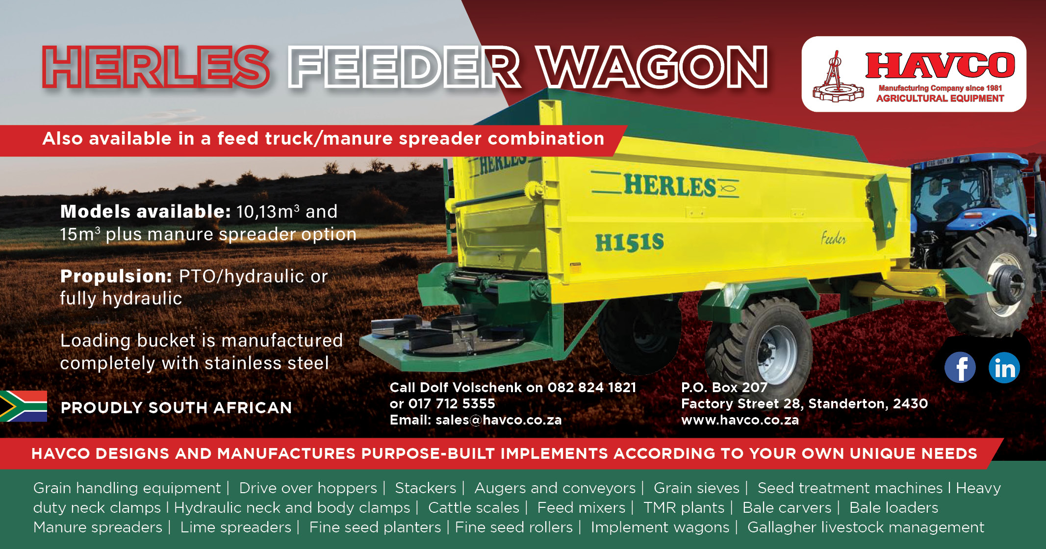 Herles feeder wagon | Havco