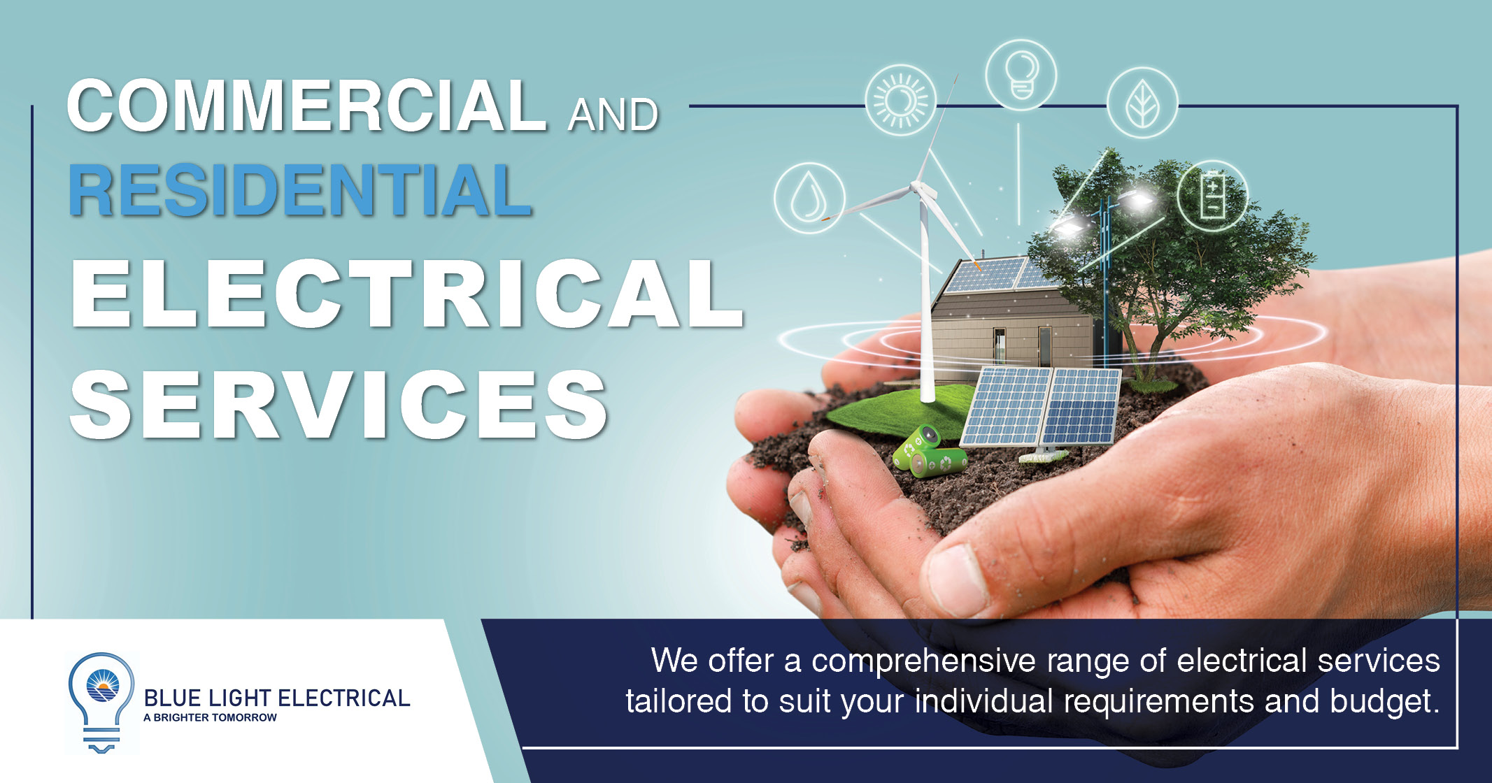 Commercial & Residential Electrical Services | Blue light Electrical