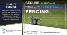 Secure Your Domain With Quality Electrical Fencing | Blue light Electrical