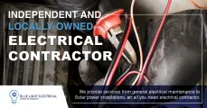 Independent & Locally-Owned Electrical Contractor | Blue light Electrical