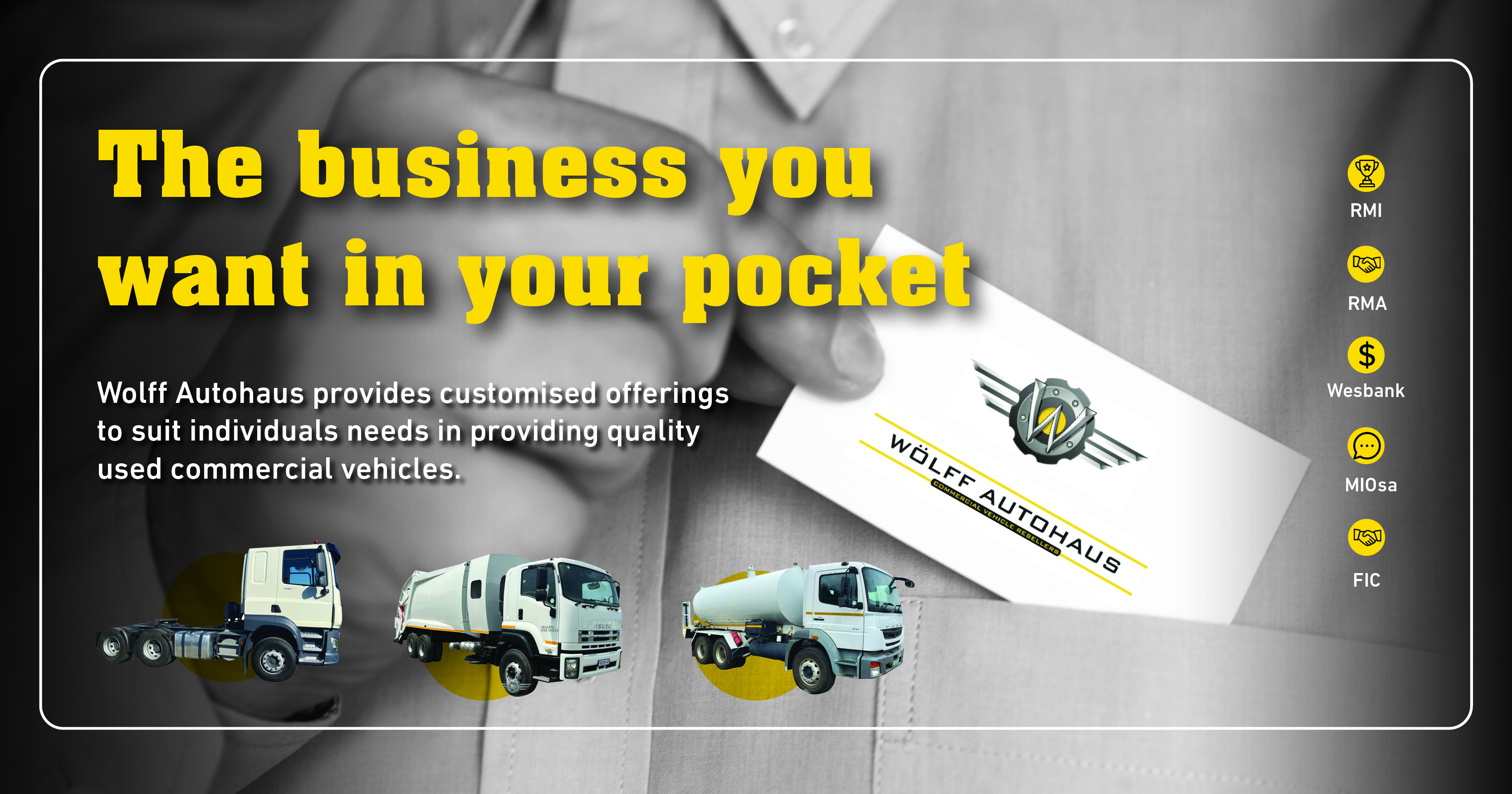 The business you want in your pocket! | Wölff Autohaus