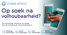 Sonkrag, wind, gas en water oplossings | Power Africa Solar