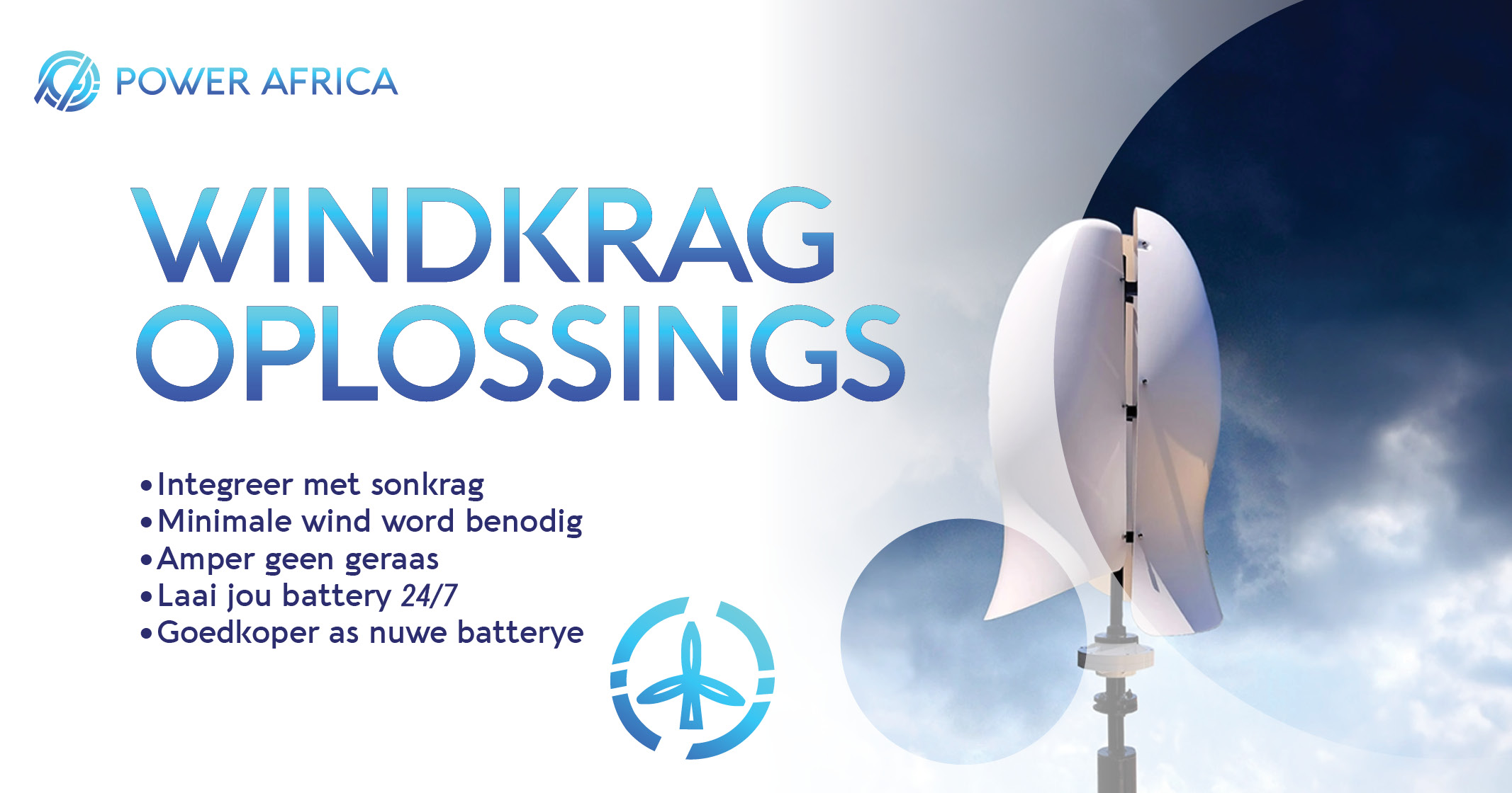 Windkrag oplossings | Power Africa Solar