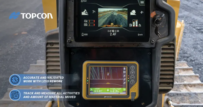 Topcon MC-Max Dozer | Bulldozer control systems | nVolve