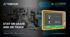 Topcon MC-Max grader, great faster with greater precision | nVolve