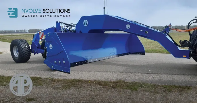 AP foldable box graders with machine control solutions | nVolve