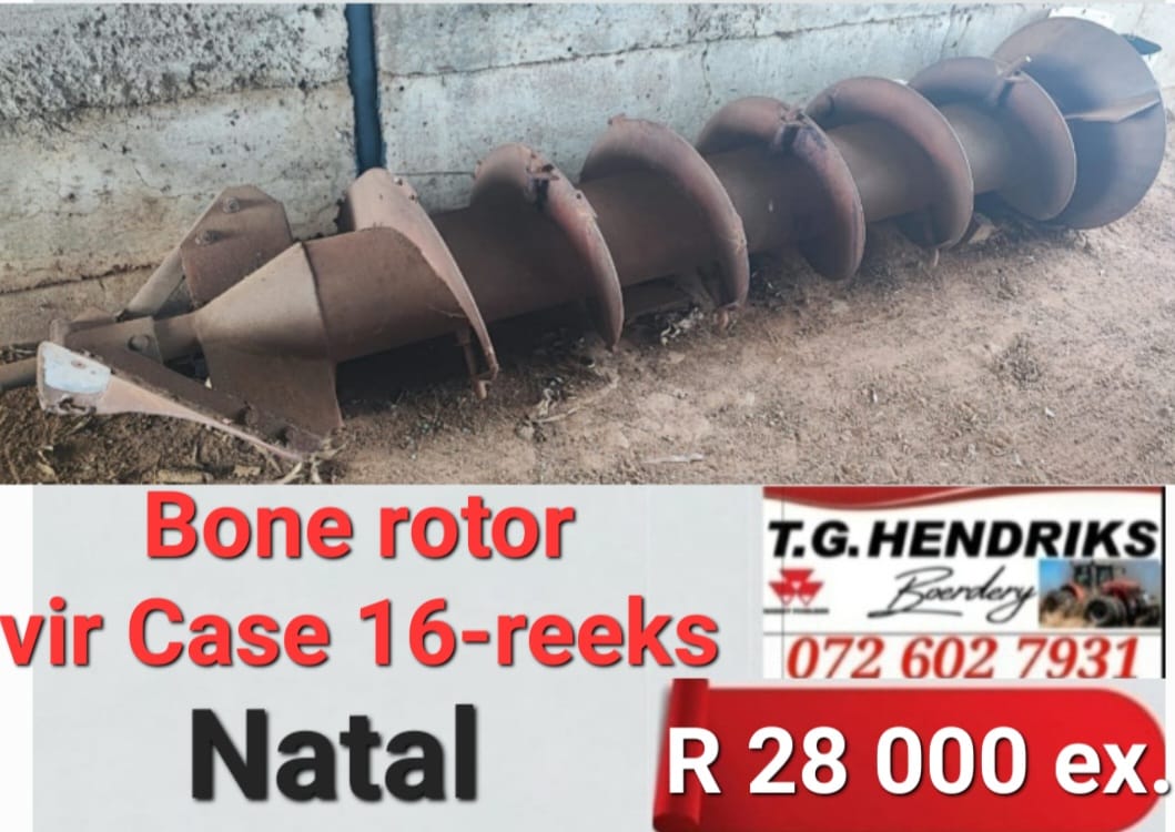 Bone rotor vir Case 16-Reeks | T.G Hendriks boerdery