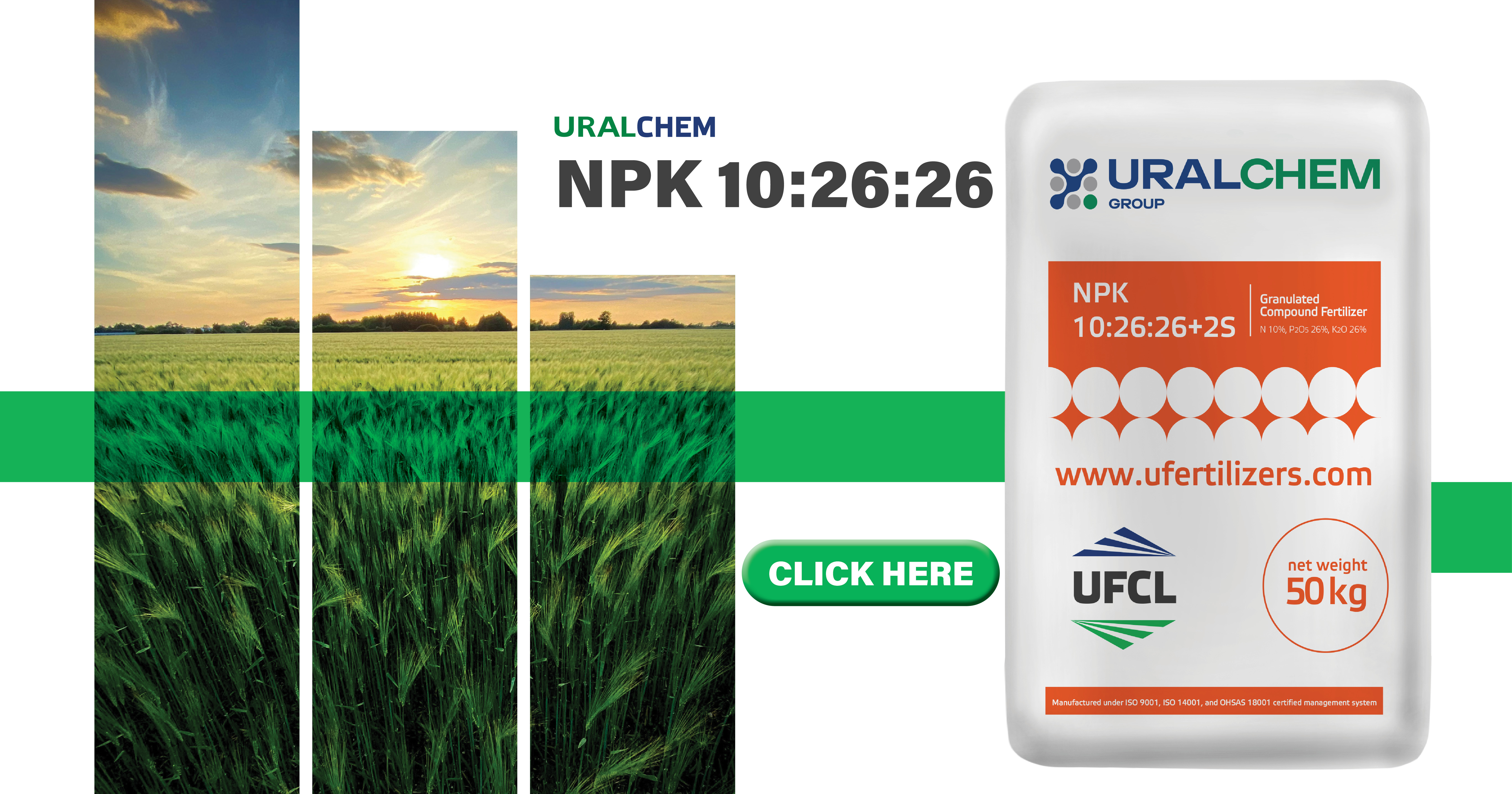 NPK 10:26:26 | United Fertilizer Company