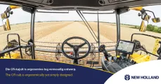 CR combine harvester | The CR cab is ergonomically yet simply designed