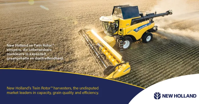 CR combine harvester | Opti-Fan™ technology compensates for the effect of gravity on crop material