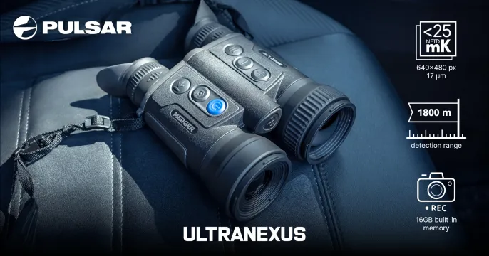 Merger LRF XP50 thermal imaging binoculars | Ultranexus