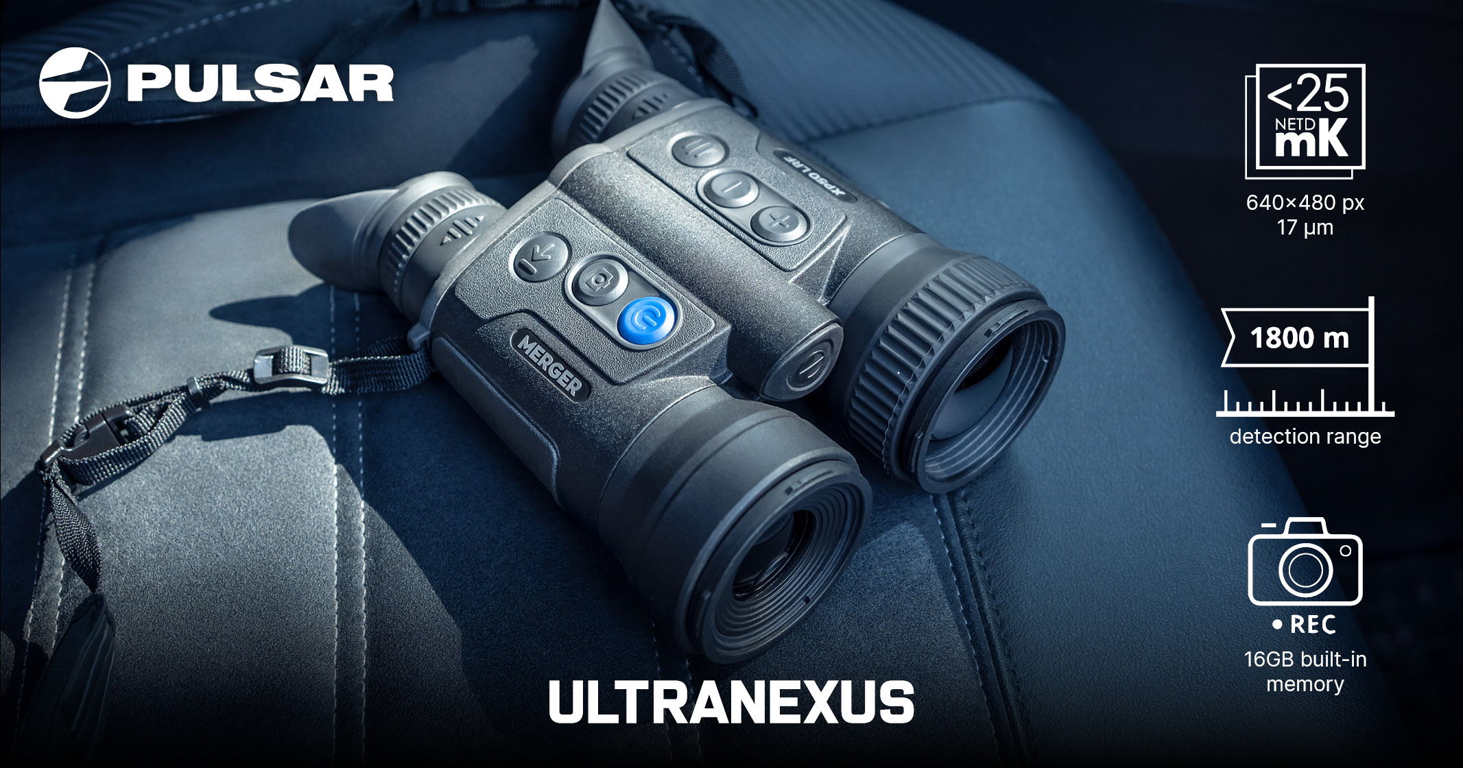 Merger LRF XP50 thermal imaging binoculars | Ultranexus