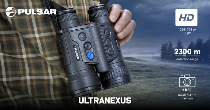 Merger LRF XL50 thermal imaging binoculars | Ultranexus