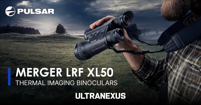 Merger LRF XL50 thermal imaging binoculars | Ultranexus
