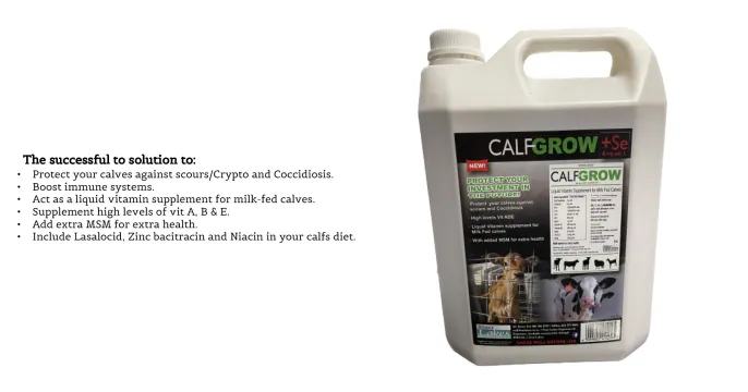 Keep your calf safe with CalfGrow + SE | Four Lakes