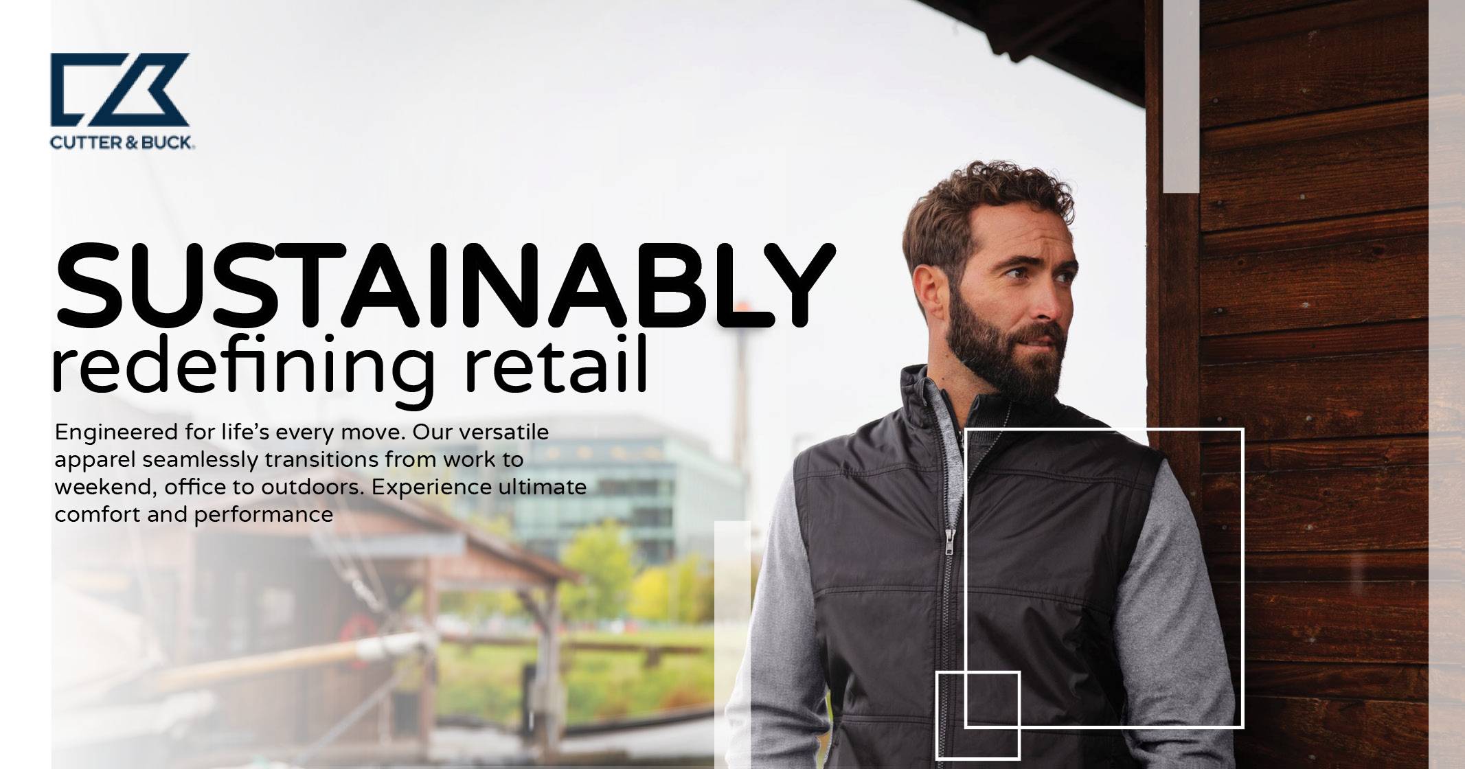 Sustainably redefining retail | Cutter & Buck