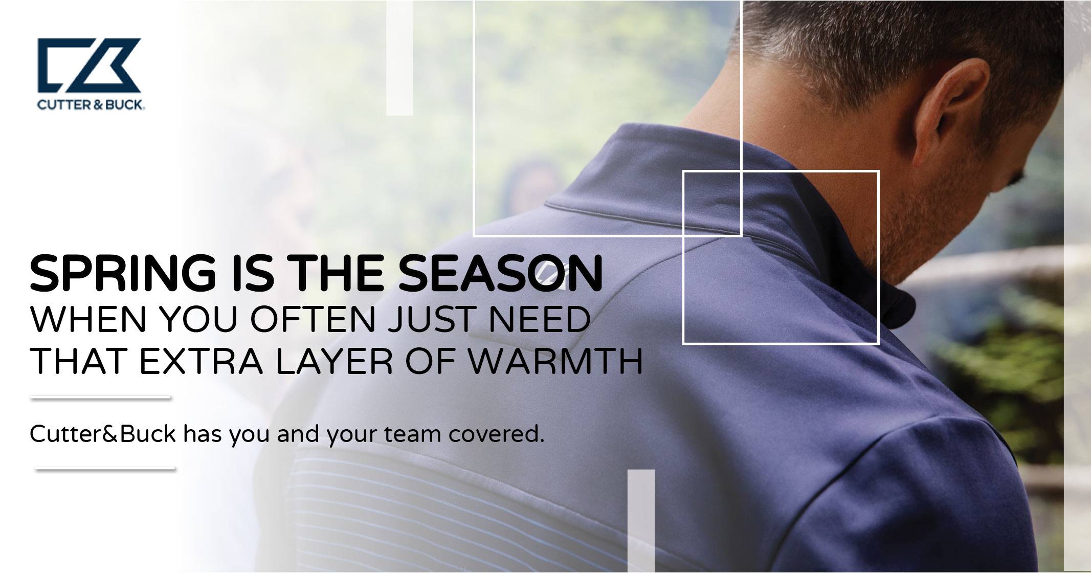 Traverse men's stripe stretch quarter zip pullover | Cutter & Buck