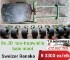 8 John Deere toe trapwiele | T.G Hendriks boerdery