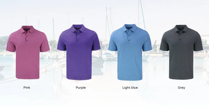 Forge eco stretch recycled men’s polo | Cutter & Buck