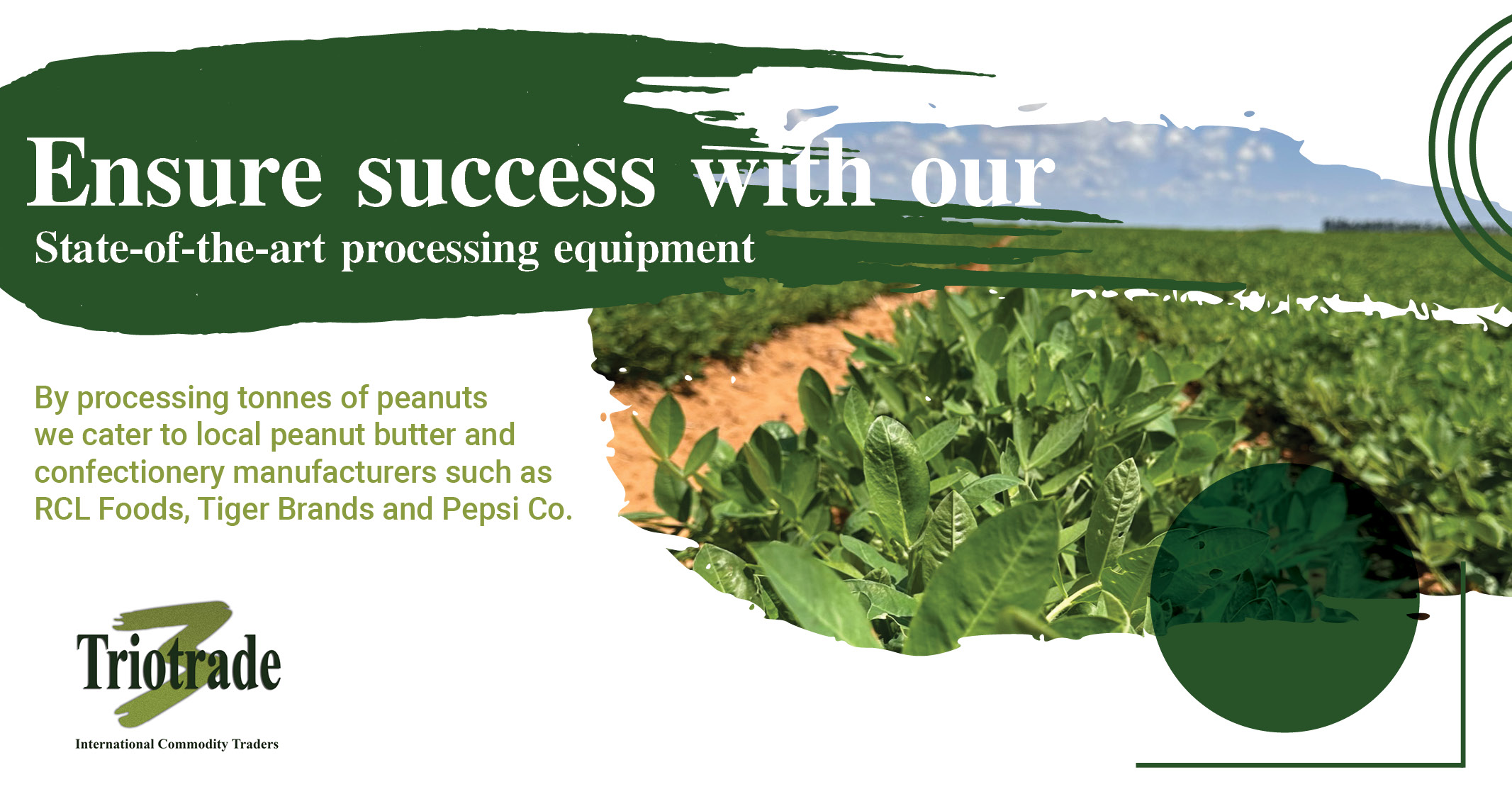 Ensure success with our state-of-the-art processing equipment | Triotrade