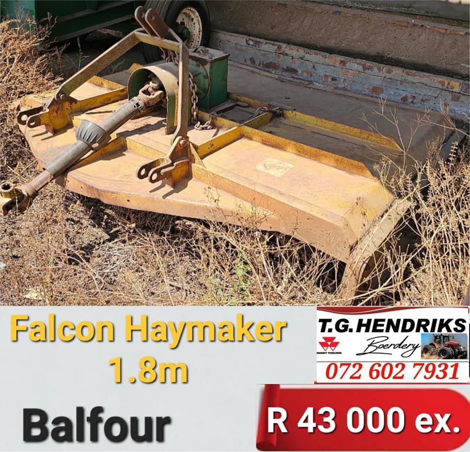 Falcon haymaker 1.8 m | T.G Hendriks boerdery