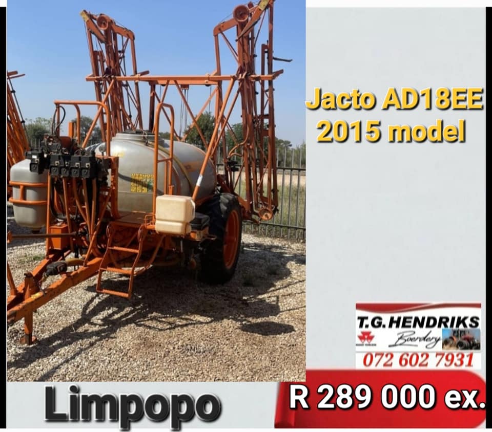 Jacto AD18EE 2015 | T.G Hendriks boerdery